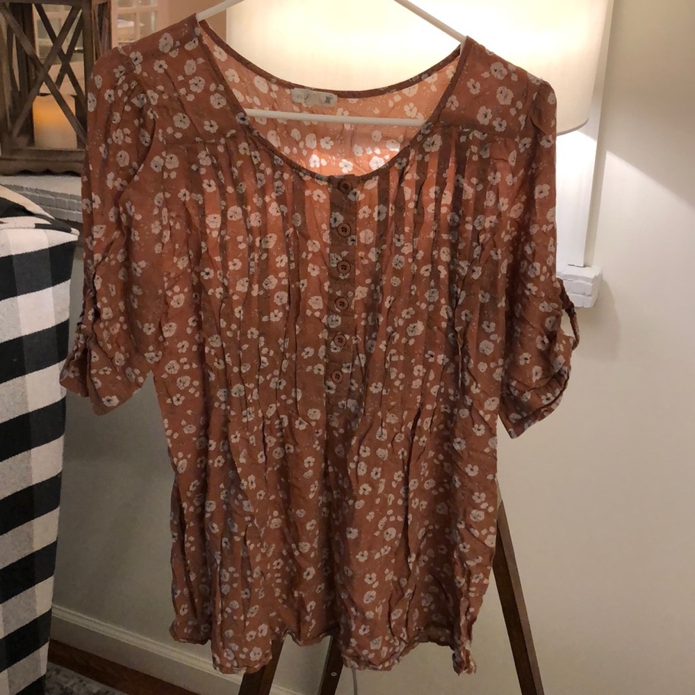 cute floral shirt